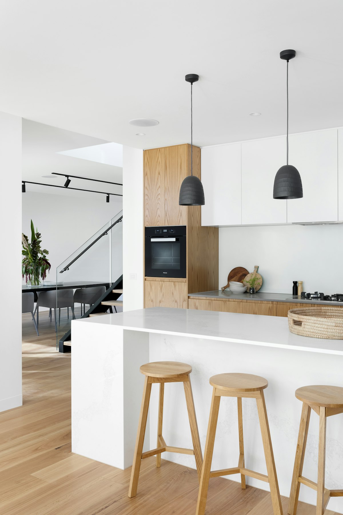 Island kitchen with premium finish
