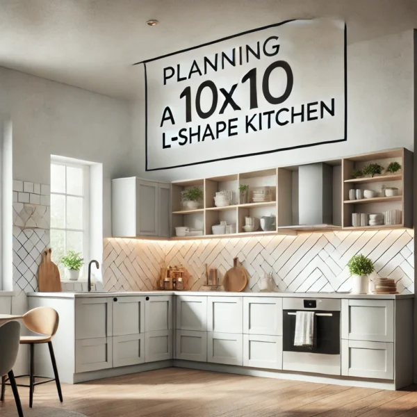 Luxury modular kitchen with premium lighting