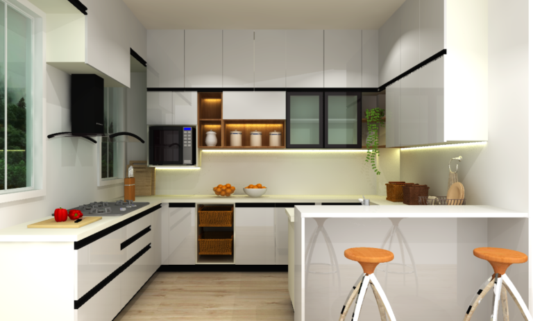 Marble Island Ideal For Medium Size Kitchen With No Storaoge 768x463