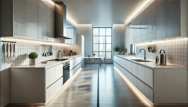 Parallel Kitchen Design 600x343