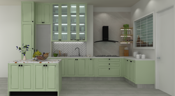 Vintage Kitchen Idea Green Kitchen Design 2024 600x330